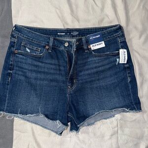 Old Navy Women's Dark Blue Jean Shorts